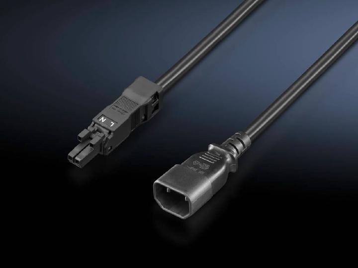 Produktbild Rittal PDU Netzkabel IEC C8 (2 m)