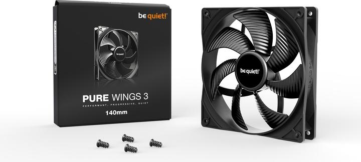 Actual product image be quiet! Pure Wings 3 140x140x25 (140 mm, 1 x)