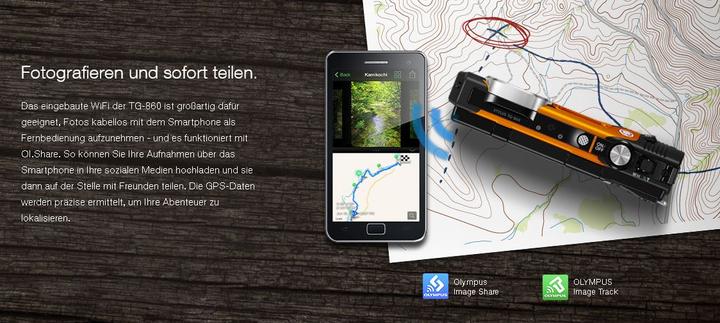 Image du produit Olympus Tough TG-860 (1/2,3'')