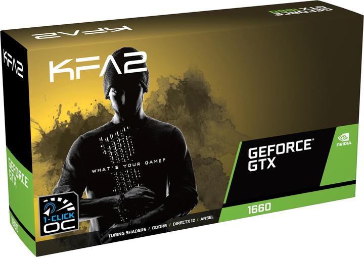 Produktbild KFA2 GeForce GTX 1660 OC (6 GB)