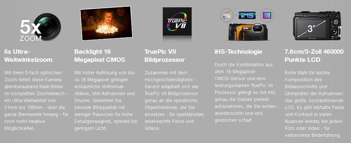 Image du produit Olympus Tough TG-860 (1/2,3'')