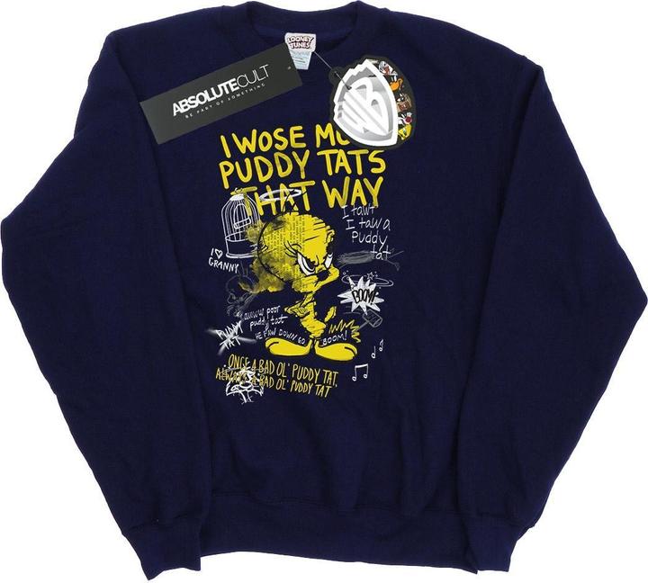 Produktbild Looney Tunes Tweety Pie More Puddy Tats Sweatshirt (L)