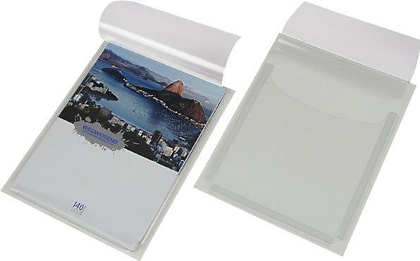 Productafbeelding Eichner 10 documenthoezen zelfklevend transparant (A4, 1 Stuk)