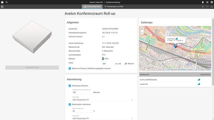 Produktbild Avelon IoT Sensor Wisely Standard