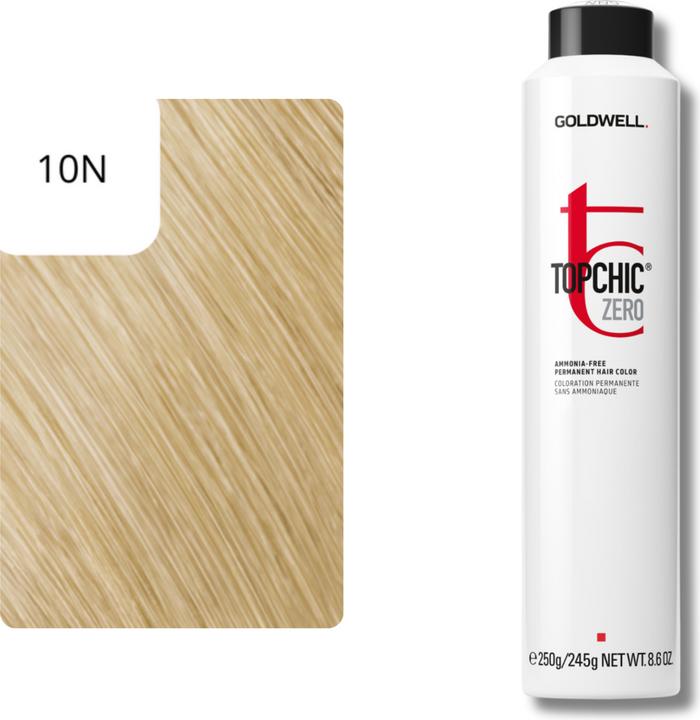 Actual product image Goldwell Topchic Zero - 10N Extra Light Blonde (10N - extra-light blonde)