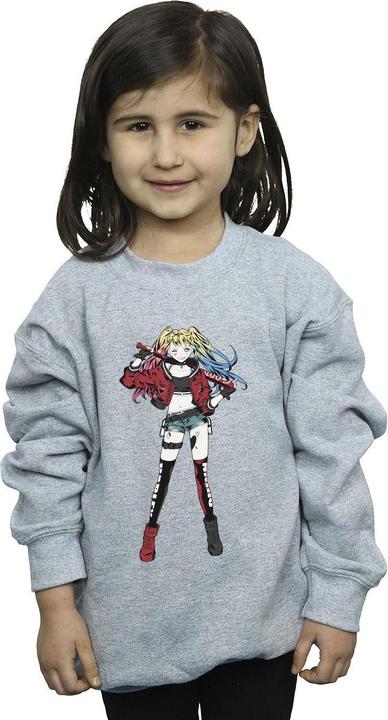 Produktbild Harley Quinn Standing Pose Sweatshirt Mädchen (140, 146)