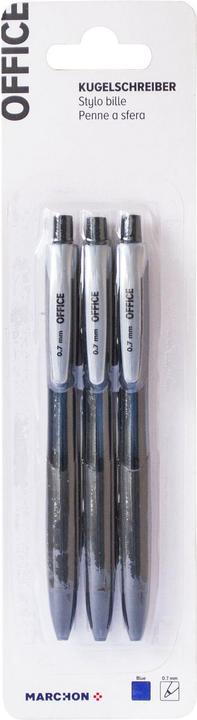Actual product image Office Ball pen blue (Blue)
