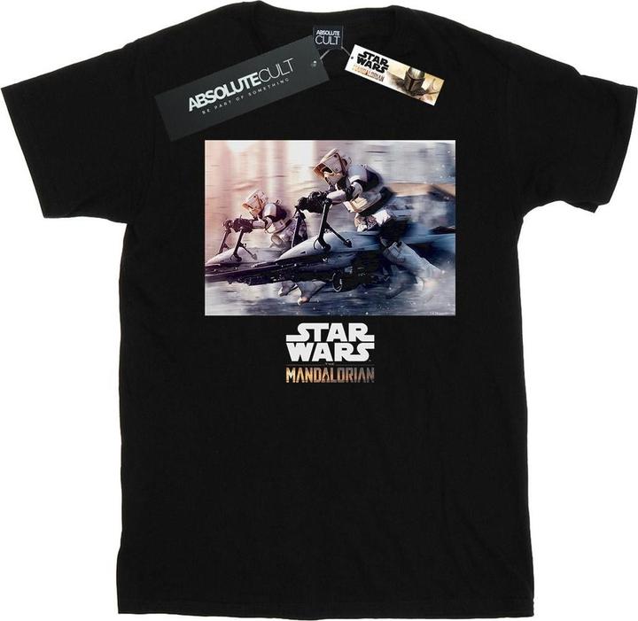 Actual product image Star Wars Mens The Mandalorian Scout Troopers T-Shirt (XXL)
