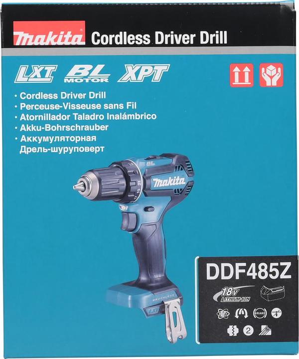 Actual product image Makita Cordless drill screwdriver (Rechargeable battery operated)
