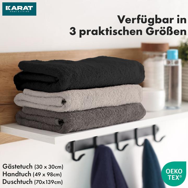 Produktbild Karat Handtuch Bay (30 x 30 cm, 70 x 139 cm)
