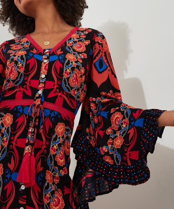 Actual product image Joe Browns Button-through boho maxi dress (34)