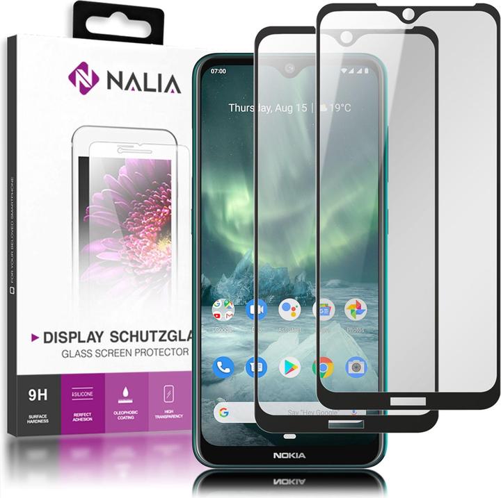 Produktbild Nalia (2-Pack) Schutzglas (1 Stück, Nokia 7.2)