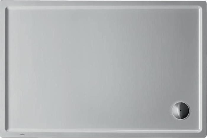 Produktbild Duravit Rechteck-Duschwanne STARCK SLIML mit Antislip 1200x800x55mm weiss