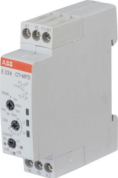 Immagine prodotto ABB Timer multifunzione E234CT-MFD 24-240VAC, 24-48VDC CT-MFD.12
