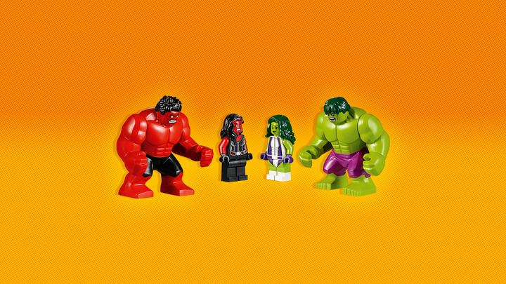 Image du produit LEGO Marvel Super Heroes Hulk contre Red Hulk (76078, LEGO Marvel)
