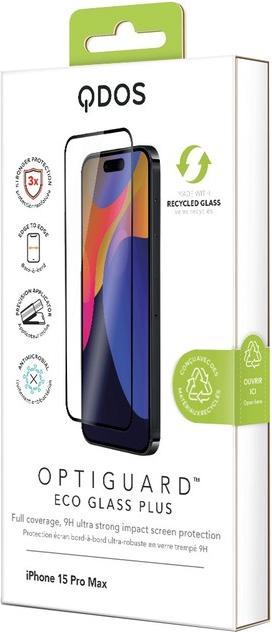 Image du produit QDOS Optiguard Eco Glass Plus (1 pièce(s), Apple iPhone 15 Pro Max)