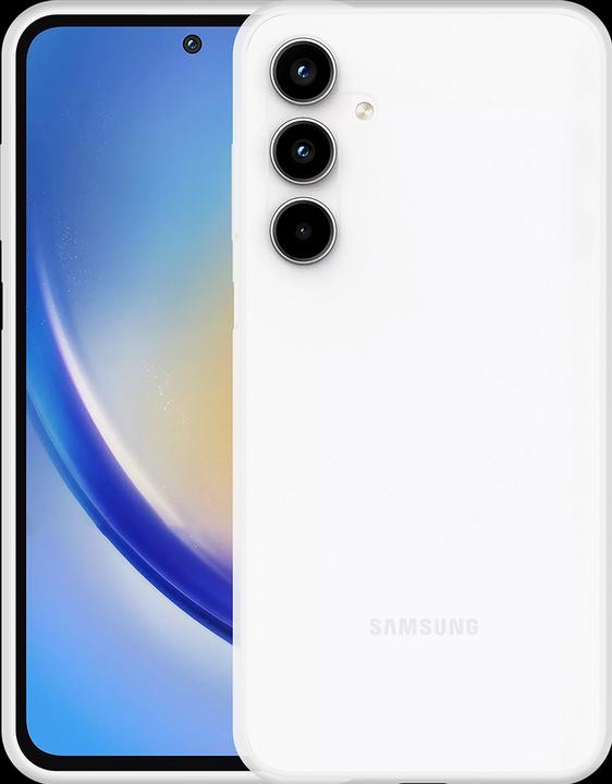 Produktbild Cazy Silikon Hülle Kompatibel mit Samsung Galaxy A35 - Soft TPU Schutz Transparant + Display Schutz - (Samsung Galaxy A35)