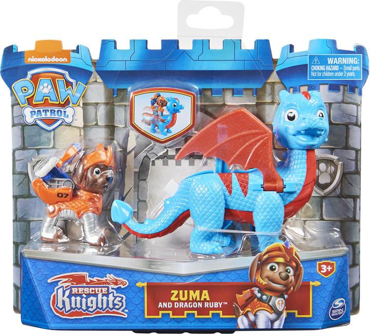 Produktbild Spin Master Paw Patrol Rescue Knights Chase und Dragon Draco Set
