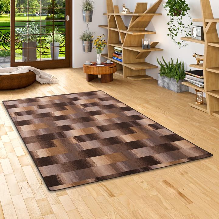 Image du produit Snapstyle Tapis en velours de créateur Mystic Karo (80 x 240 cm)