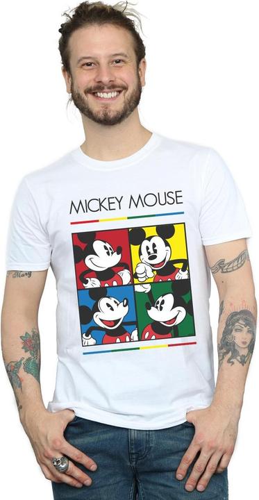 Image du produit Disney - T-shirt MICKEY MOUSE SQUARE COLOUR - Homme (XL)