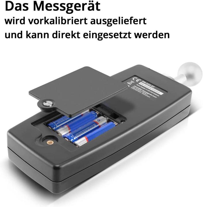 Actual product image Stahlwerk Professional moisture meter FM-100 ST with 40 mm measuring depth