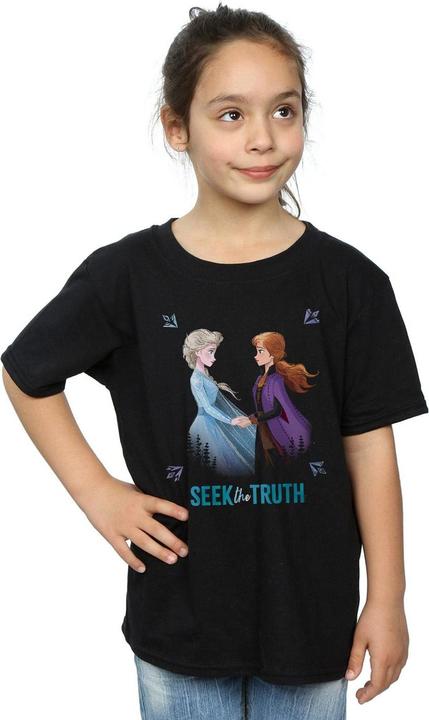Immagine prodotto Disney Frozen 2 Elsa And Anna Seek The Truth Maglietta Ragazze (116)