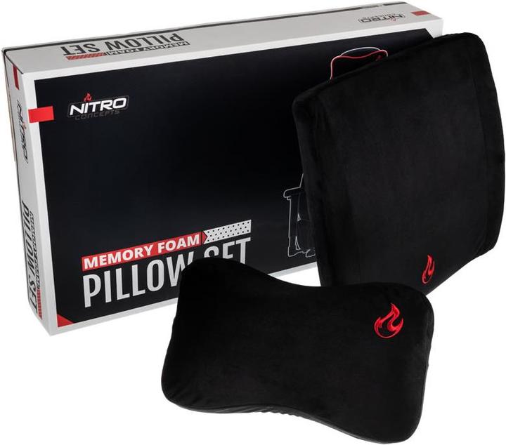 Nitro Concepts Memory Foam Pillow Set