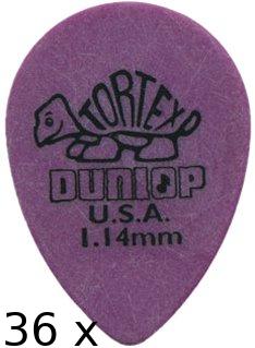 Image du produit Dunlop Tortex Small Teardrop Purple - 1.14