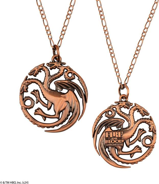 Immagine prodotto Cinereplicas Decorazioni per l'albero di Natale di Game of Thrones con collana Targaryen (1 -parte)