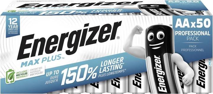 Image du produit Energizer Max Plus (50 pcs, AA, 2800 mAh)