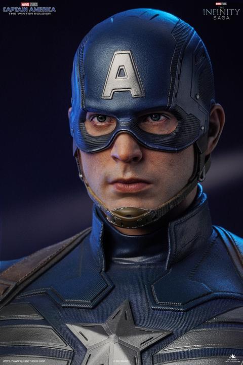 Immagine prodotto Queen Studios Statua 1/4 di Capitan America - Il Soldato d'Inverno "Capitan America