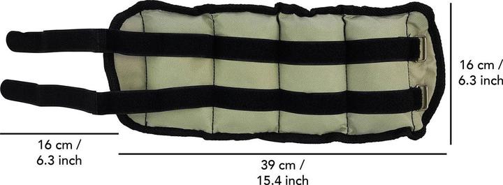 Actual product image Tunturi Set Arm & Bein Gewichtmanschetten (2 x 2 kg)