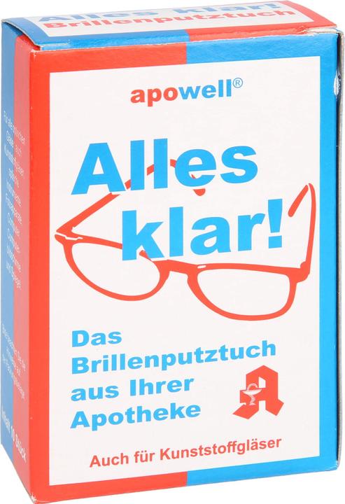 Produktbild ABC Brillenputztuch Alles Klar