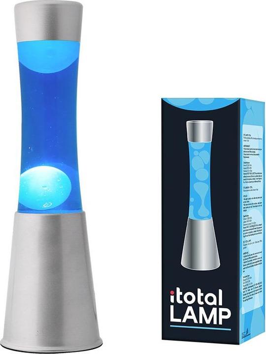 Actual product image Total Juggling iTotal - Lava Lamp - Blue Liquid and Green Wax - 30 cm