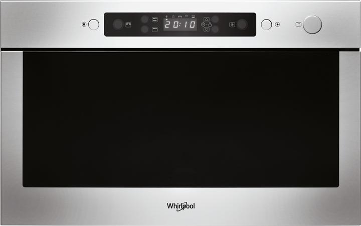 Whirlpool AMW 439/IX microwave Built-in Black, Stainless steel (22 l)