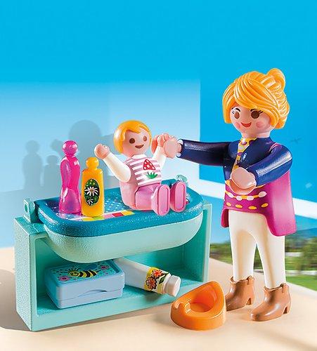 Produktbild Playmobil Mutter mit Baby-Wickeltisch (5368)