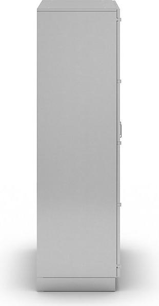Produktbild kaiserkraft Reinraum-Hochschrank aus Edelstahl (100 x 58.5 x 200 cm)