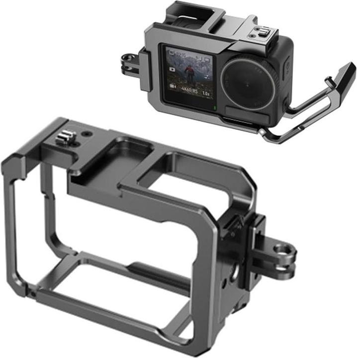 Actual product image Hepail DJI Osmo Action 4 / 3 Aluminium protective frame (Osmo Action 3, Osmo Action 4)