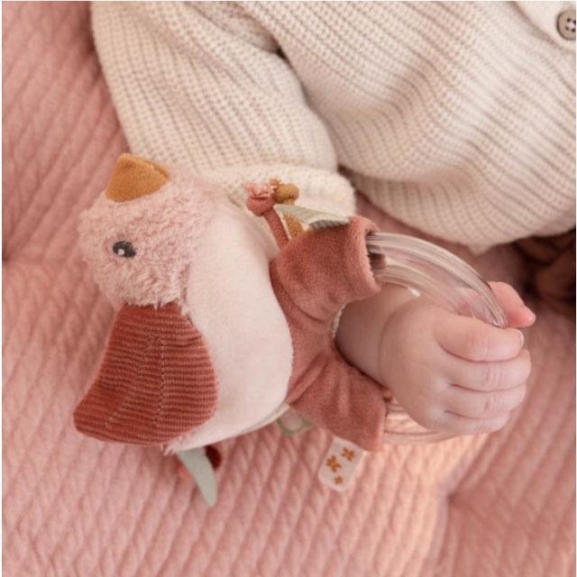 Actual product image Little Dutch Flowers & Butterflies Ring Rattle
