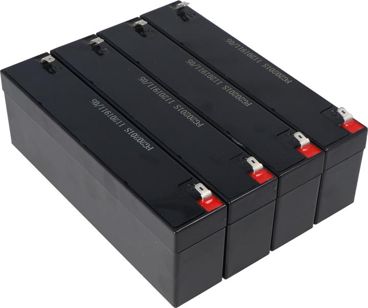 XCell Insert de batterie au plomb adapté aux élévateurs Guldmann modèle Samson, Samson III - type 933011 (2200 mAh, Chargeurs sans batterie)