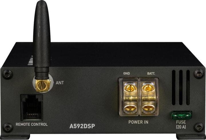 Actual product image Axton A592DSP DSP app amplifier 4 x 150 watts Hi-Res capable