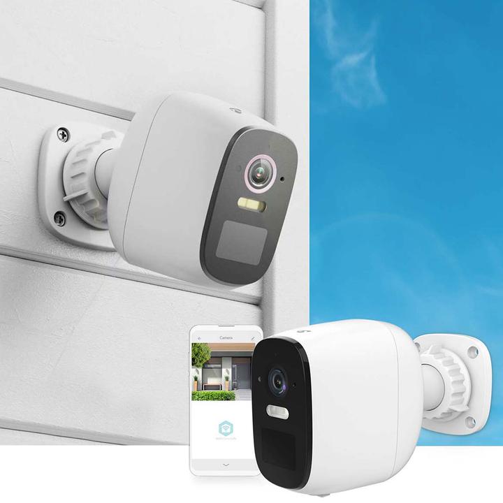 Immagine prodotto Nedis Telecamera SmartLife per esterni | Wi-Fi | Spotlight | 4MP Quad HD 1440p / 2560x1440 | Pan (2560 x 1440 Pixels)