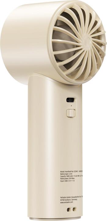 Produktbild Verbatim CoolnGo Handheld Fan White