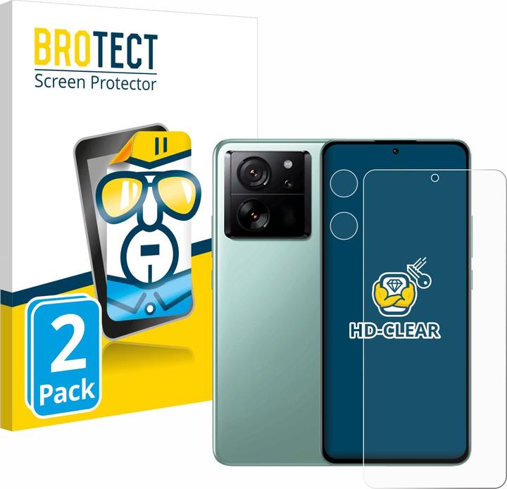 Image du produit BROTECT Protection Clair (2 pièce(s), Xiaomi 13T Pro)