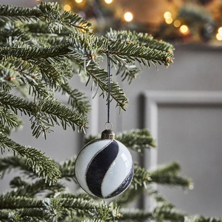 Produktbild House Doctor Ornamente, HDCoil, Schwarz/Weiss (4 -teilig)
