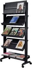 Actual product image Paperflow Mobile brochure stand (A4)