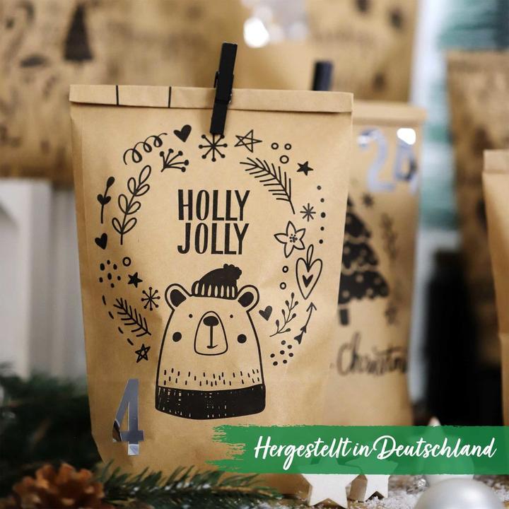 Actual product image Papierdrachen Bags with clips