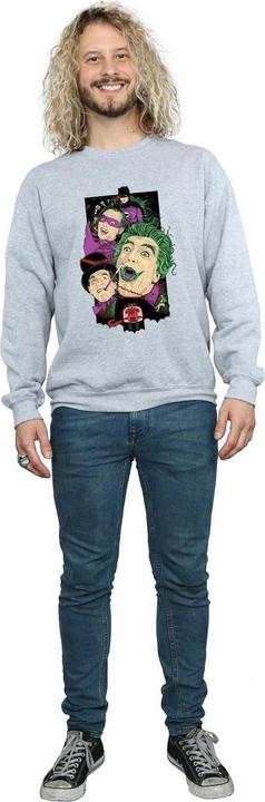 Immagine prodotto Felpa uomo Batman Serie TV Rogues Gallery in cotone (XL)