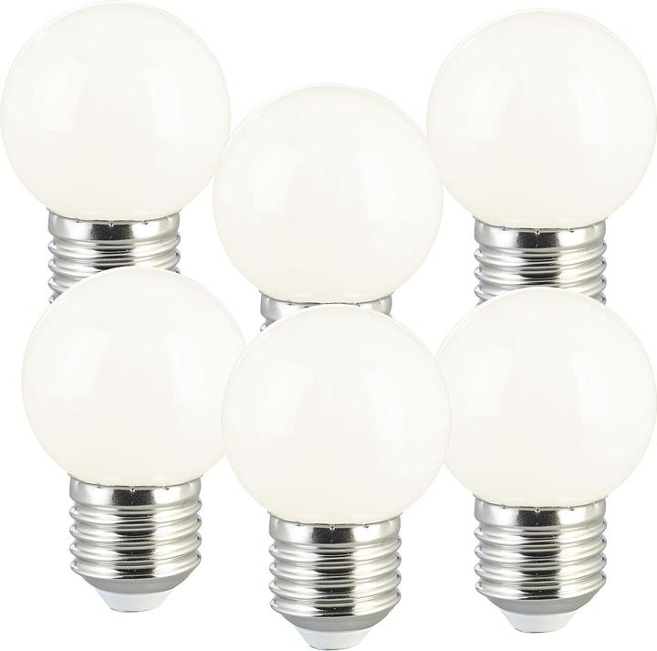 Immagine prodotto Luminea Set di 12 lampade LED (E27, 1 W, 50 lm, 12 x, G)