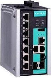 Image du produit Moxa EDS-510E-3GTXSFP - Commutateur Gigabit Ethernet administrable avec 7 ports 10/100BaseT(X) (7 ports)